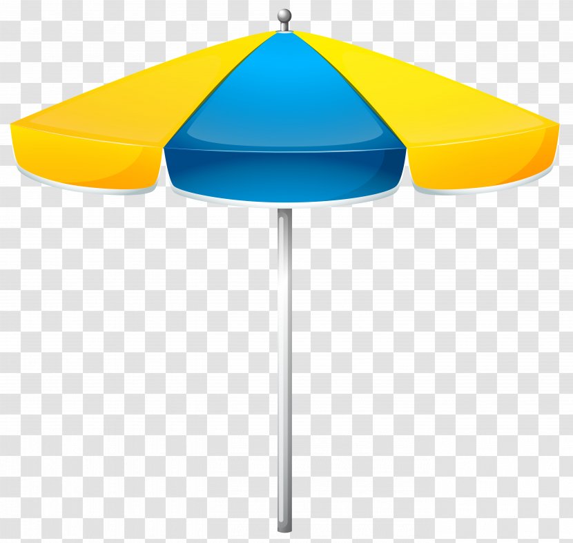 Clip Art - Blue - Beach Umbrella Clipart Transparent PNG