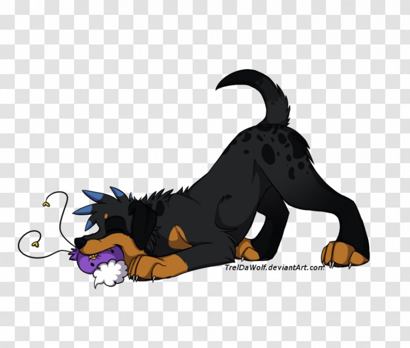 Cat Dog Tail Clip Art - Fictional Character Transparent PNG