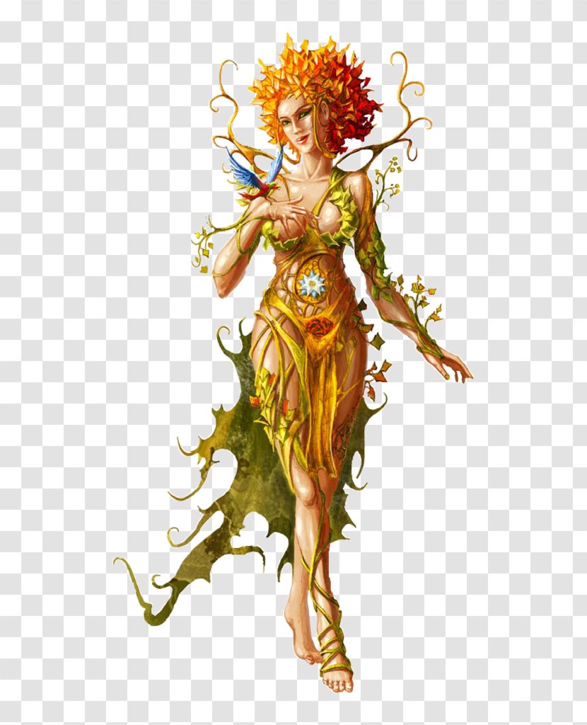 Pathfinder: Kingmaker Pathfinder Roleplaying Game Dryad Fairy - Costume Design Transparent PNG