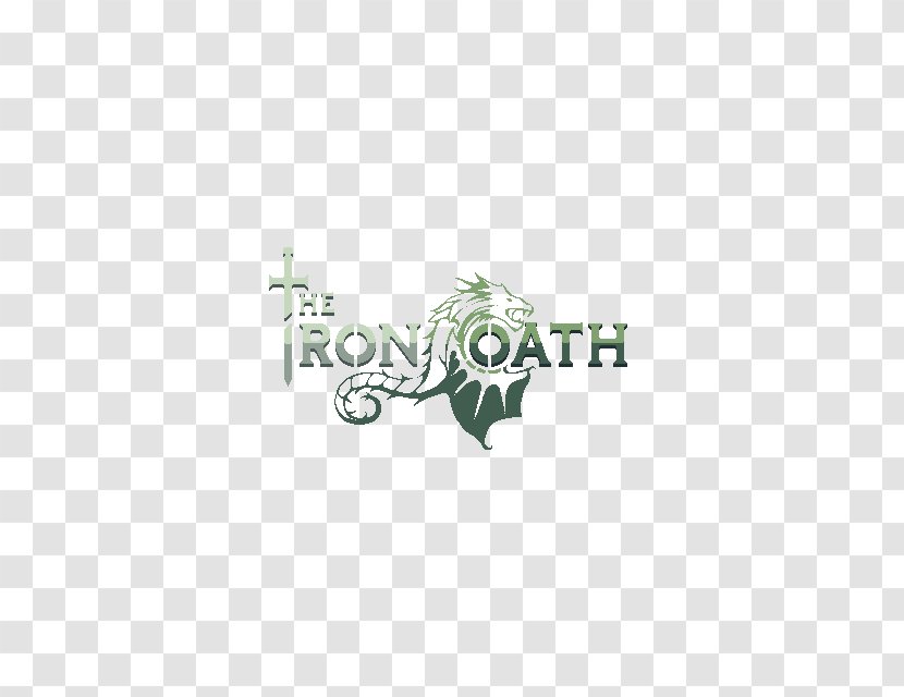 The Iron Oath Logo Turn-based Tactics Brand Font - Computer Transparent PNG