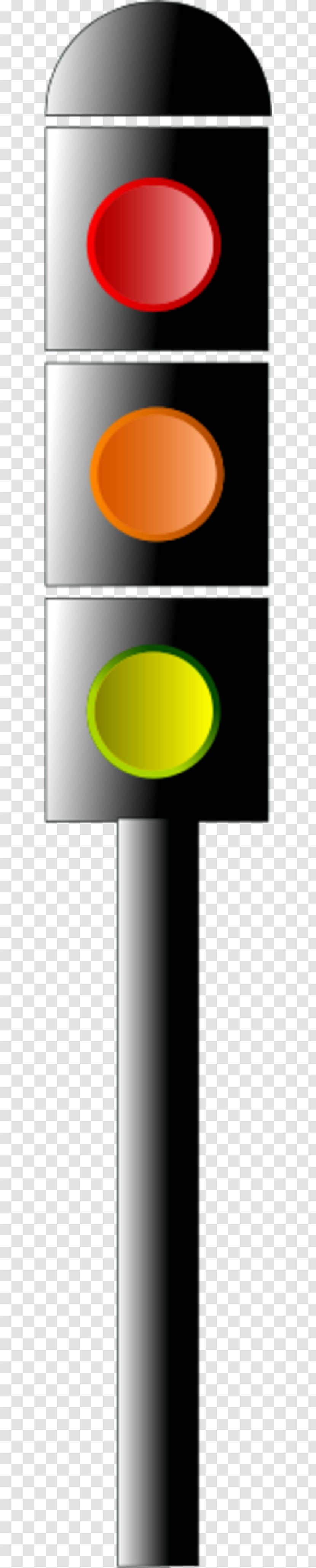Traffic Light Railway Signal Semaphore Clip Art - Hand Signals Transparent PNG