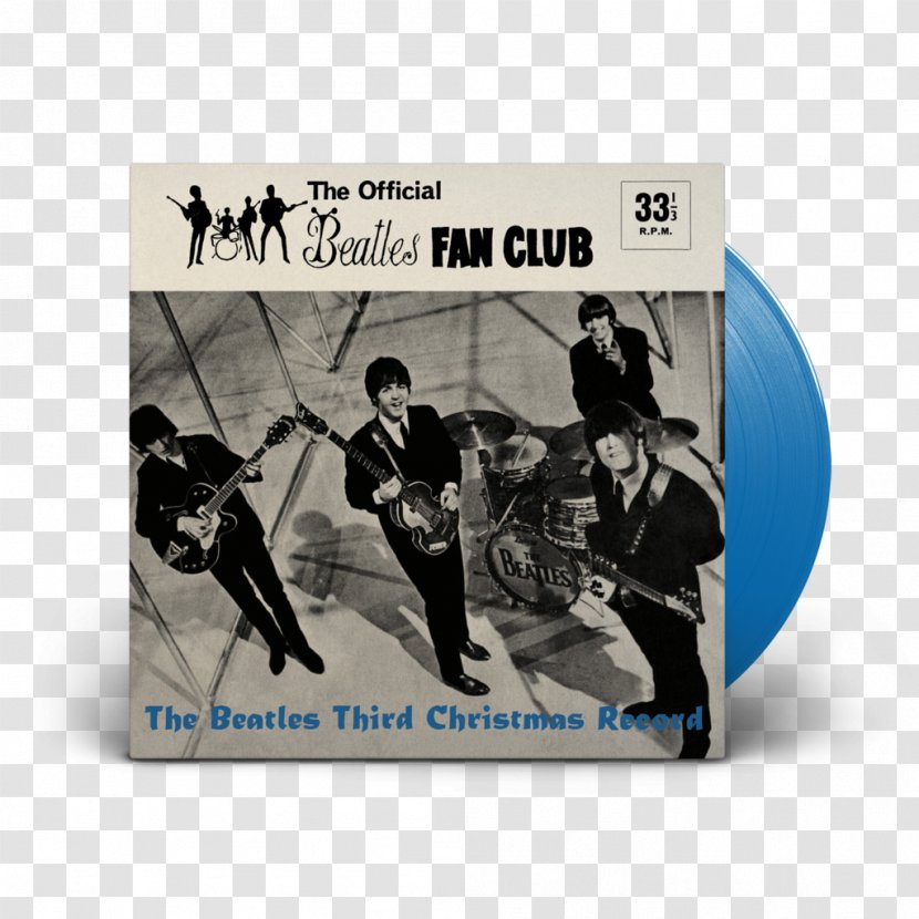 The Beatles Christmas Record Box Phonograph Fan Club Sound Recording And Reproduction - Flower - Beatle Transparent PNG