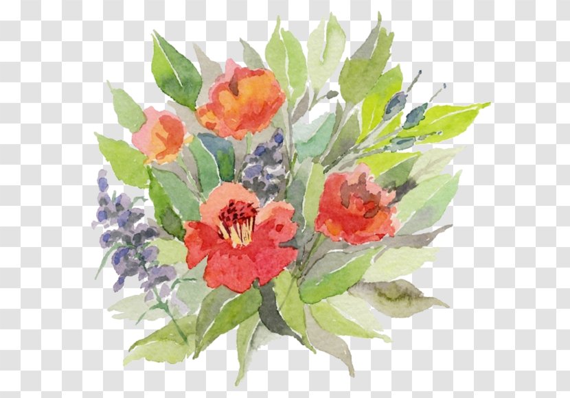 Floral Design Watercolor Painting - Floristry Transparent PNG