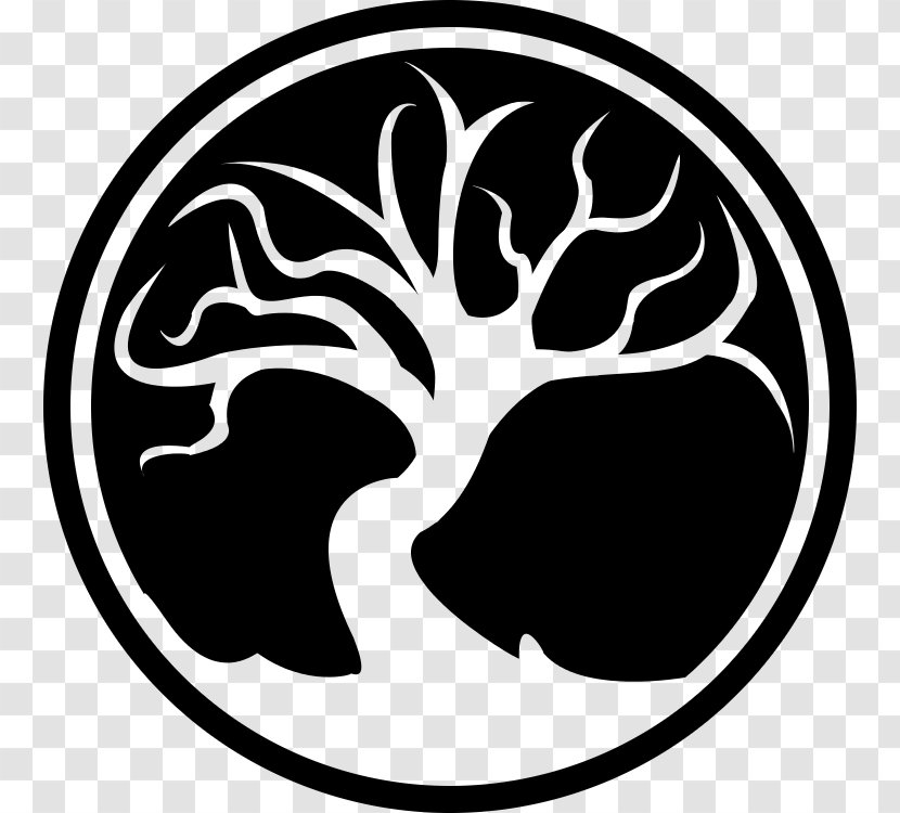 Brain Logo White Organism Font - Flower Transparent PNG