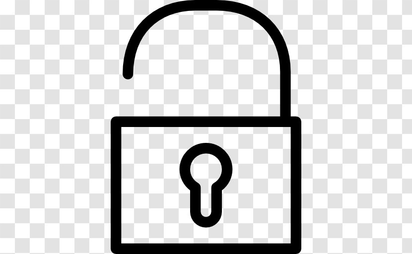 Technology Symbol Area - Information - Padlock Transparent PNG