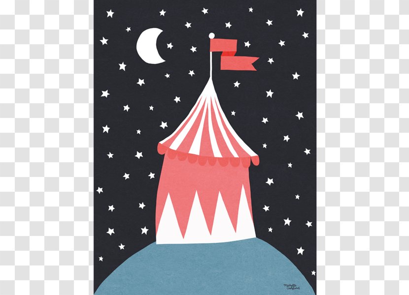 Poster Michelle Carlslund Illustration Circus Illustrator - Christmas Transparent PNG