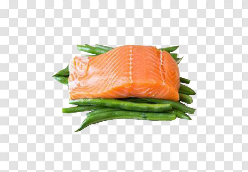 Sanming Smoked Salmon Fish Lox - Green Bean - Western Transparent PNG