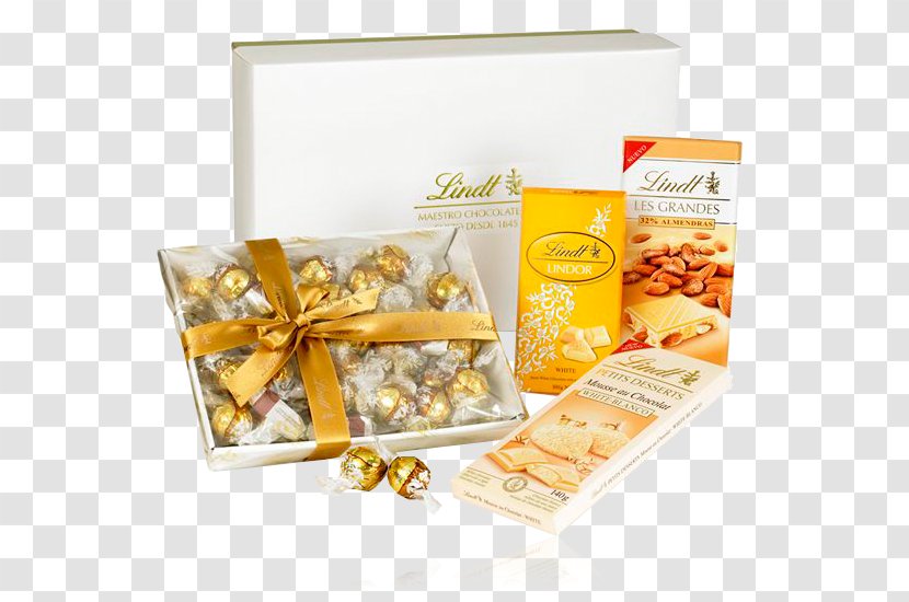 Food Gift Baskets White Chocolate Bonbon Lindt & Sprüngli Tiramisu Transparent PNG