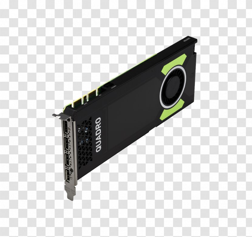 Graphics Cards & Video Adapters Nvidia Quadro GDDR5 SDRAM PNY Technologies GeForce - Displayport Transparent PNG