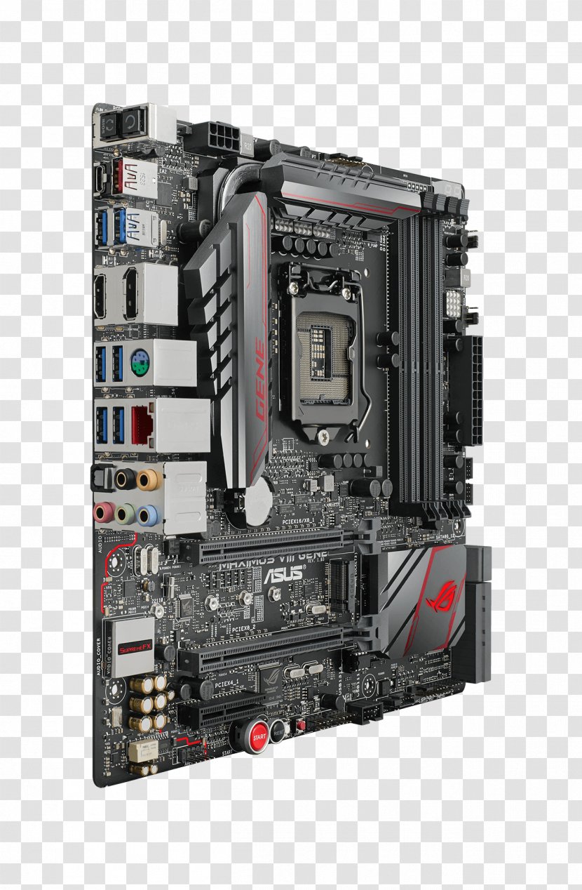 Intel MicroATX LGA 1151 Motherboard Republic Of Gamers Transparent PNG
