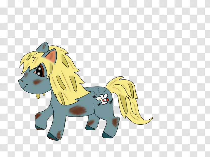 Pony Horse Cat Cartoon - Like Mammal - Lily Drawing Transparent PNG