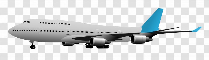 Boeing 747-400 747-8 767 Airplane - Service - Aircraft Transparent Vector Clipart Transparent PNG
