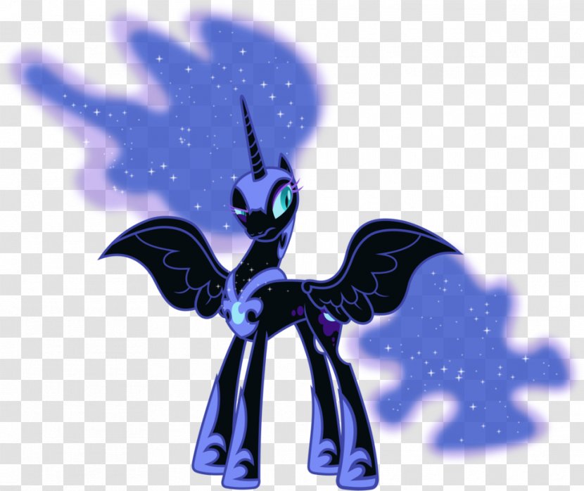 Princess Luna Pony Celestia Moon - Horse Like Mammal Transparent PNG
