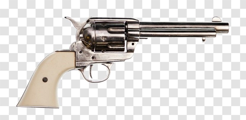 Colt Single Action Army .45 Colt's Manufacturing Company Revolver Weapon - 45 Transparent PNG