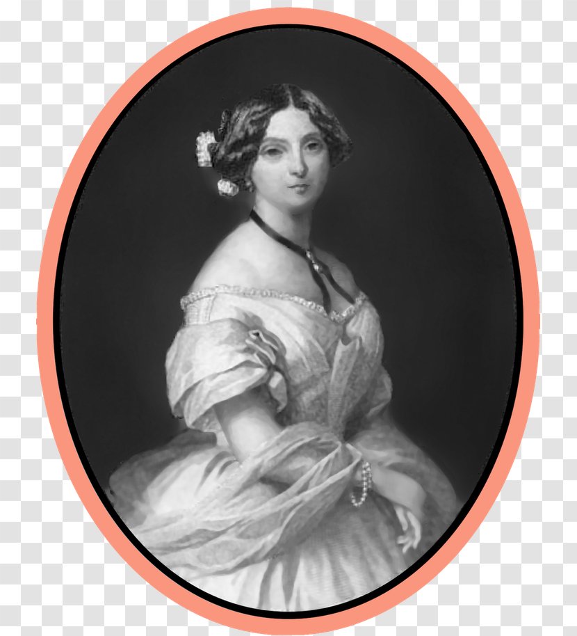 Henriette Sontag Portrait Painting Lithography - Franz Xaver Winterhalter Transparent PNG