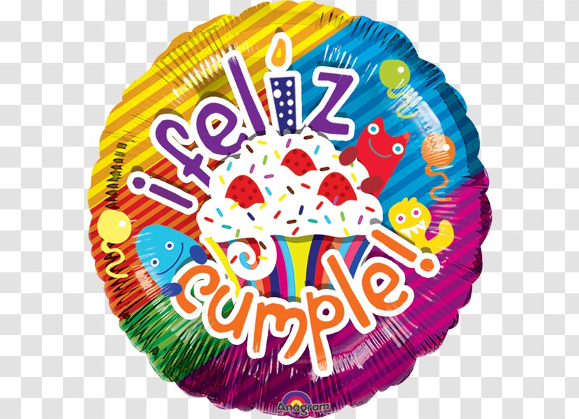 Toy Balloon Birthday Happiness Torta - Retail Transparent PNG