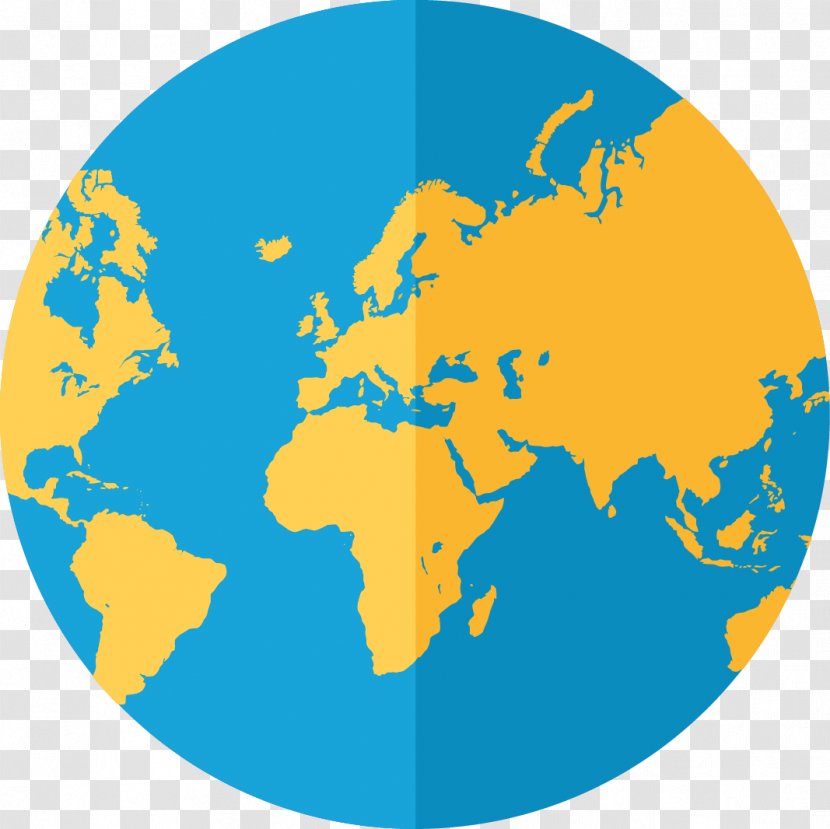 World Map Vector Earth - Geographic Coordinate System Transparent PNG