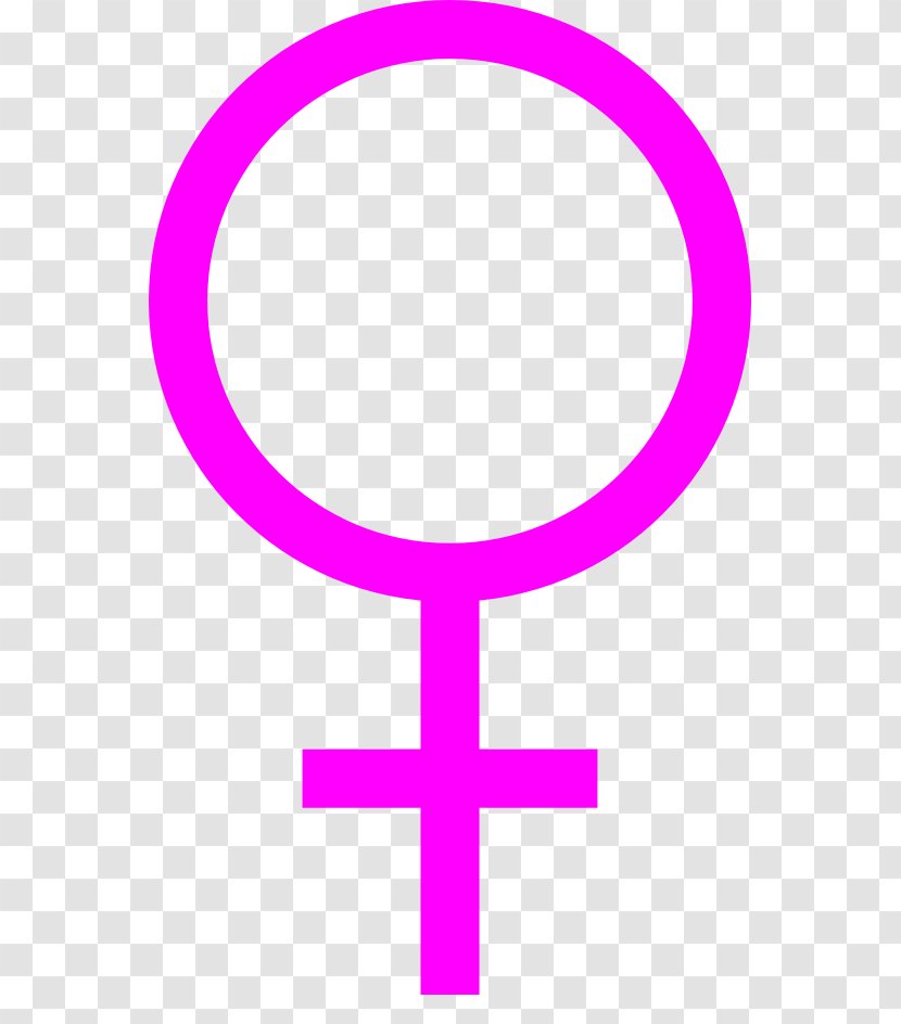 Gender Symbol Female Clip Art - Sign - Flower Power Clipart Transparent PNG