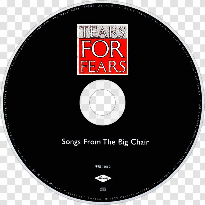 Compact Disc Bäst Of Songs From The Big Chair Album 20th Century Masters: Millennium Collection: Best Tears For Fears - Silhouette - Clubby Transparent PNG