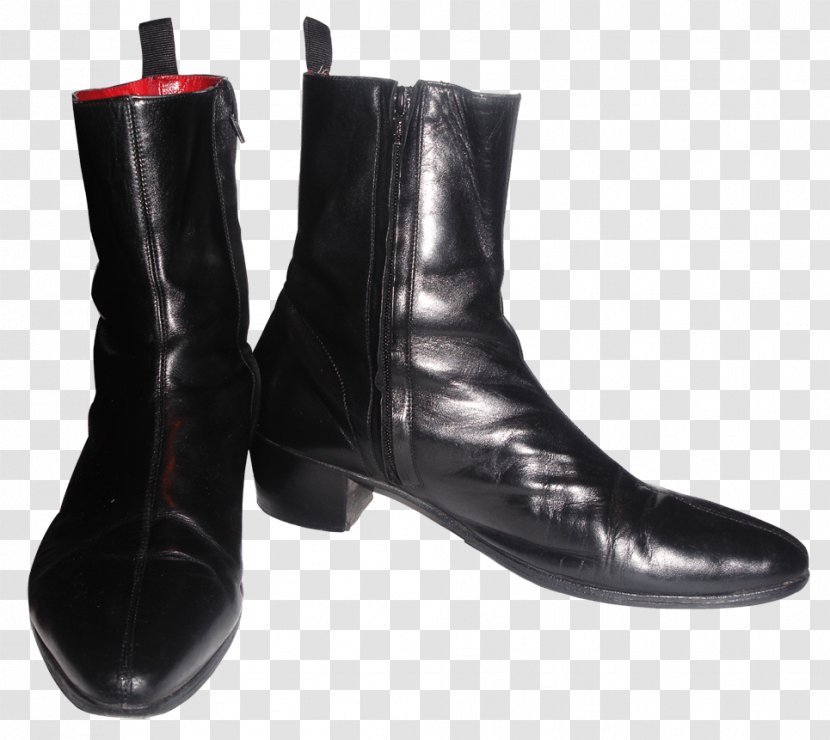 Beatle Boot The Beatles Shoe Chelsea - Footwear - Black Boots Image Transparent PNG