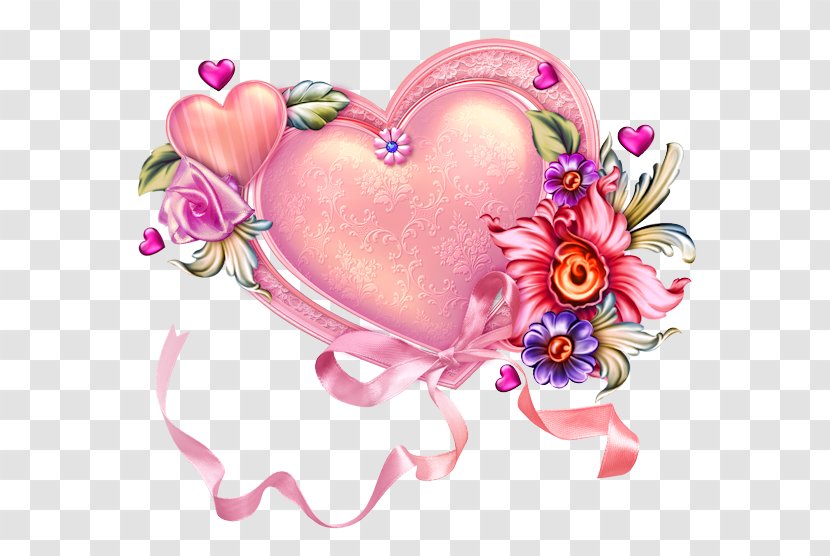Heart Valentine's Day Clip Art - Petal Transparent PNG