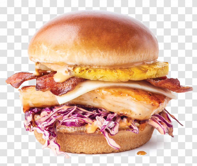 Breakfast Sandwich Slider Cheeseburger Chicken Ham And Cheese - Salmon Burger Transparent PNG