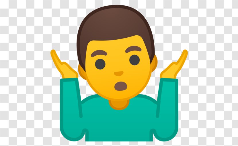 Emojipedia Shrug Emoticon Unicode - Gesture - Emoji Transparent PNG