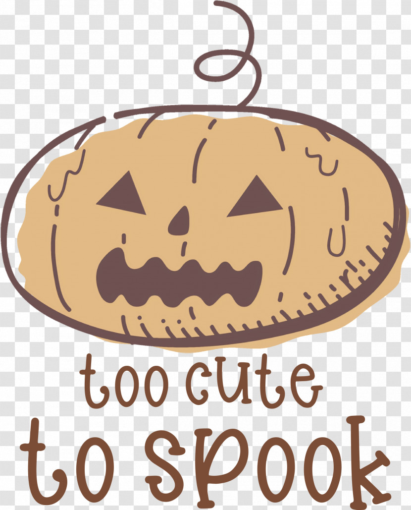 Halloween Too Cute To Spook Spook Transparent PNG