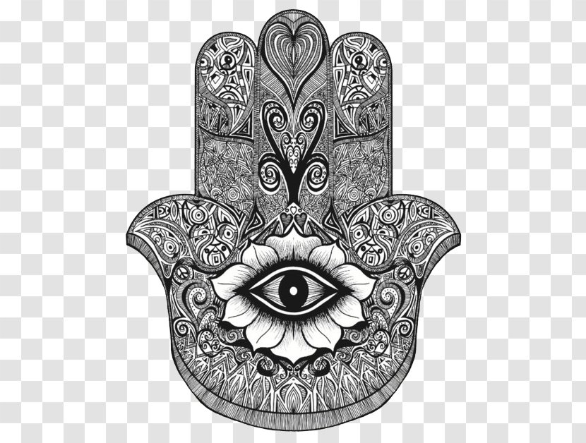 Hamsa Symbols Of Islam Evil Eye Religious Symbol - European And American Tattoo Transparent PNG