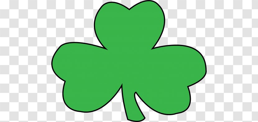 Ireland Saint Patrick's Day Shamrock Four-leaf Clover Irish People - Fourleaf Transparent PNG
