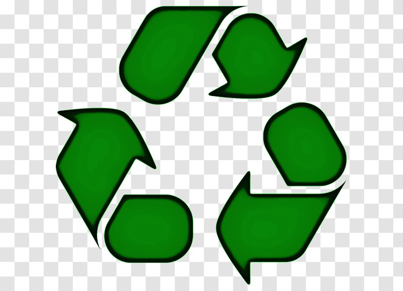 Dot Background - Plastic Recycling - Green Symbol Transparent PNG