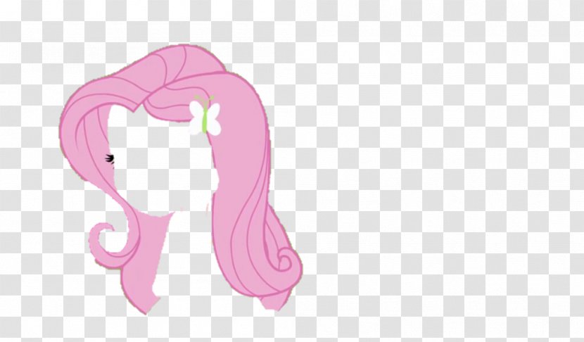 Fluttershy Horse Digital Art Mammal Hair Transparent PNG