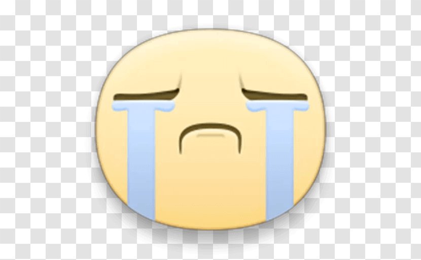 Emoticon Facebook Face With Tears Of Joy Emoji Crying Tuzki - Messenger Transparent PNG