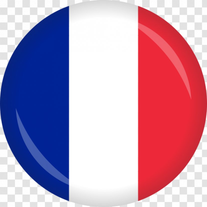 Flag Of France National The United States - Oval - Helium Transparent PNG