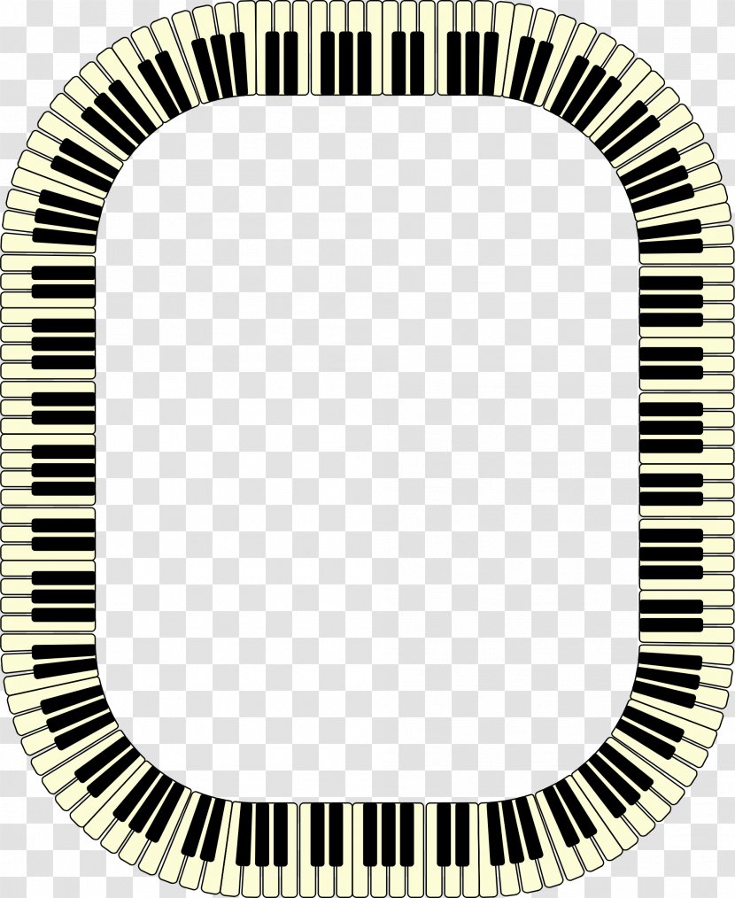 Picture Frames Clip Art Image Photography Piano - Silhouette Transparent PNG