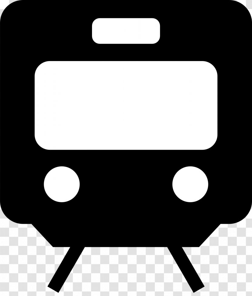 Train Rail Transport Rapid Transit Locomotive Clip Art - Pictogram Transparent PNG