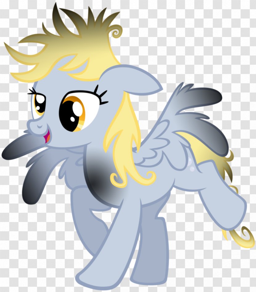 My Little Pony Derpy Hooves Rainbow Dash Horse - Vertebrate Transparent PNG