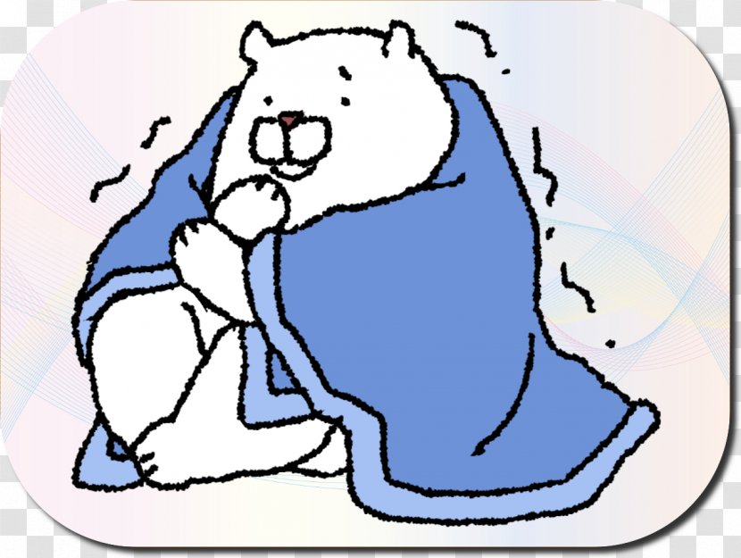 Blanket Hot Water Bottle Room Body Berogailu - Silhouette - Polar Bear Transparent PNG