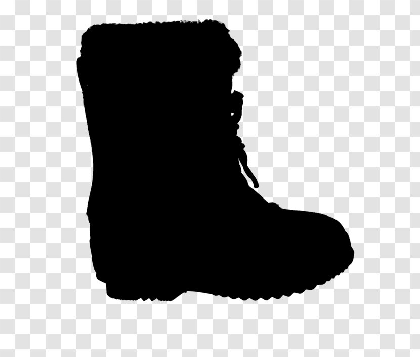Shoe Boot Walking Font Silhouette - Black M Transparent PNG