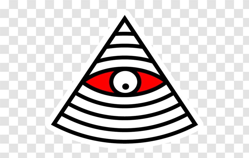 Eye Of Providence Illuminati Clip Art - Triangle Transparent PNG