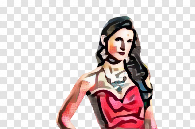 Girl Cartoon - Style Model Transparent PNG