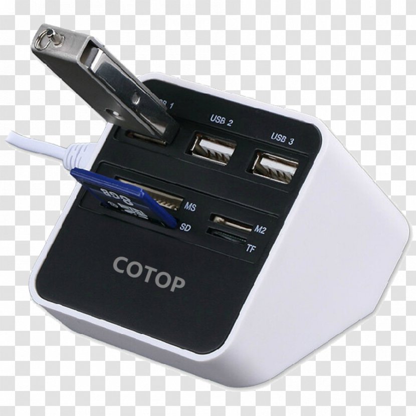 Memory Card Readers USB Hub Ethernet - External Sending Transparent PNG