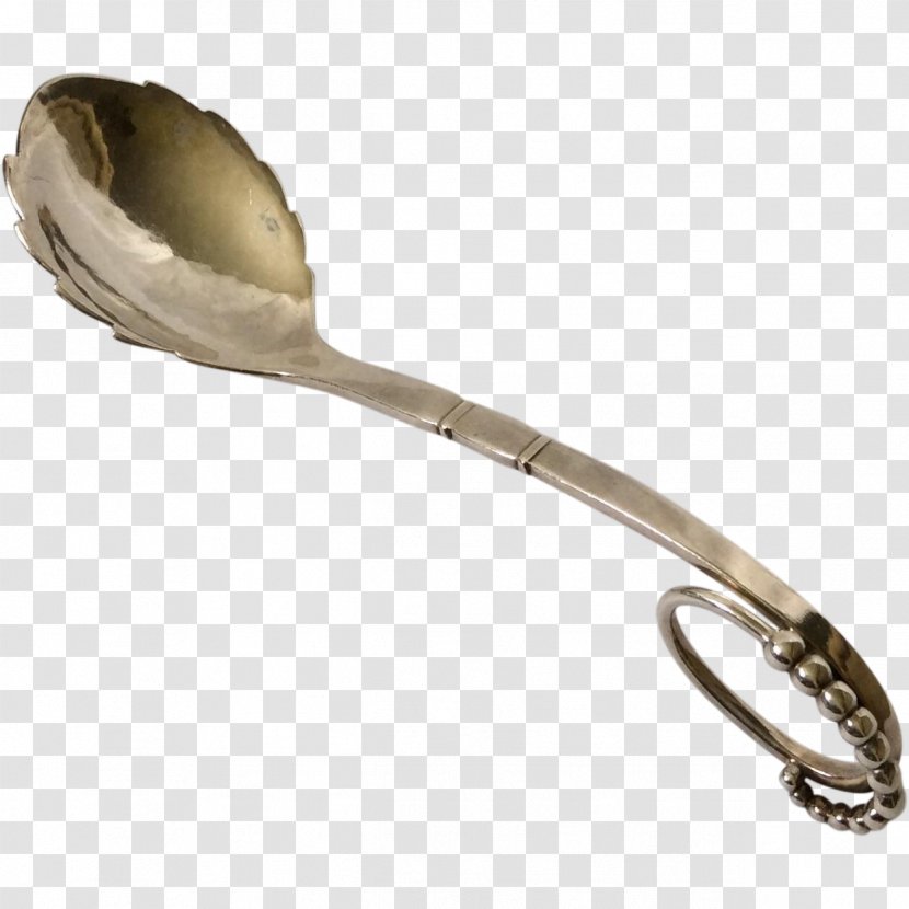 Spoon Cutlery Art Nouveau Ladle Sterling Silver - Tableware Transparent PNG