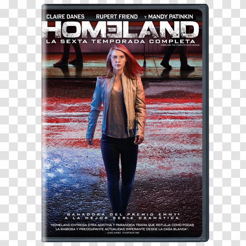 Blu-ray Disc Carrie Mathison Homeland Season 6 Nicholas Brody New York City - Channing Tatum Transparent PNG