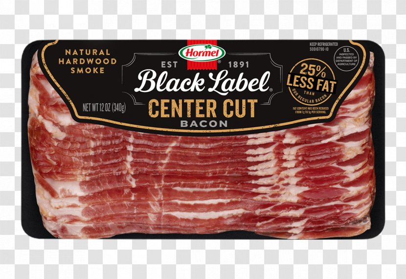 Bacon Hormel Kroger Meat Wrap - Back Transparent PNG