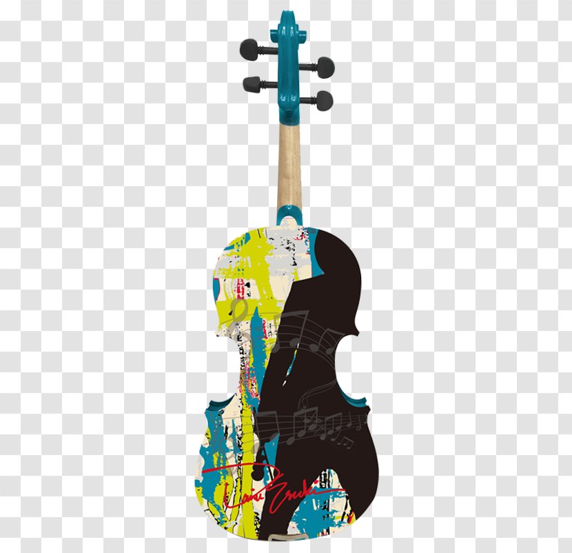 Violin Family Musical Instruments Cello String - Flower - Creative Transparent PNG