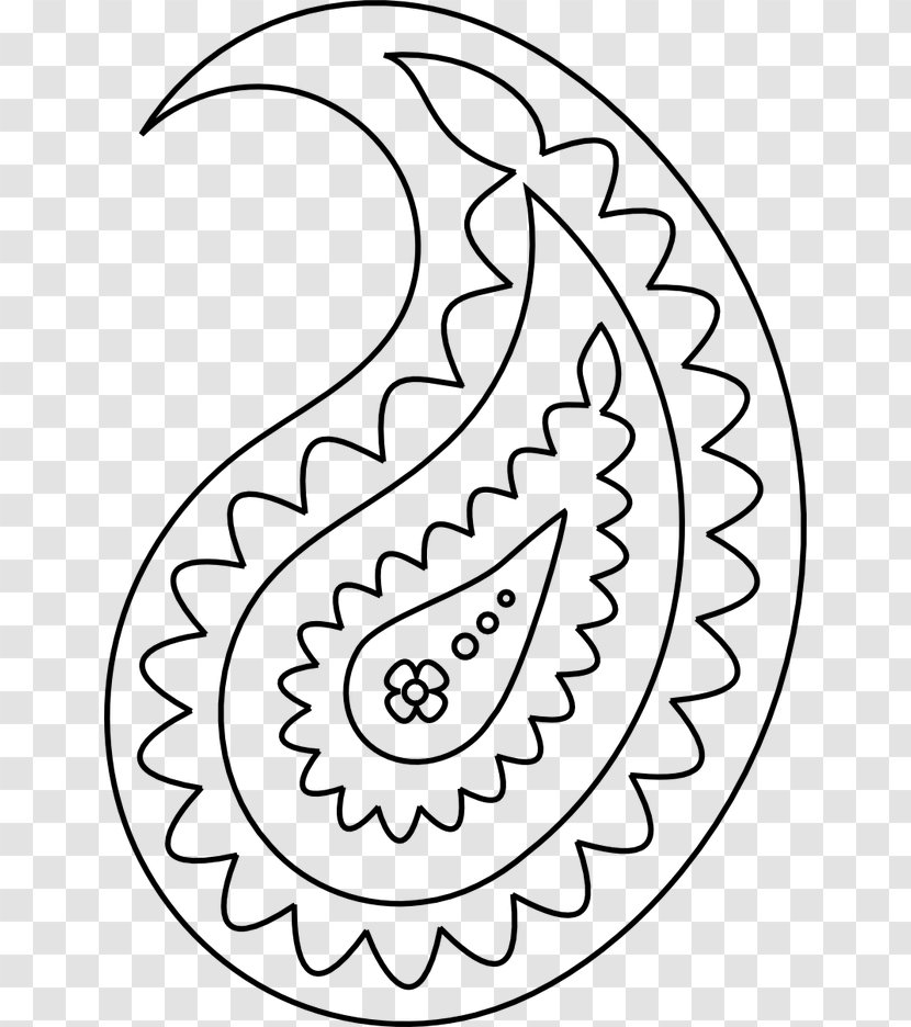 Paisley Drawing Clip Art - Leaf - Organism Transparent PNG