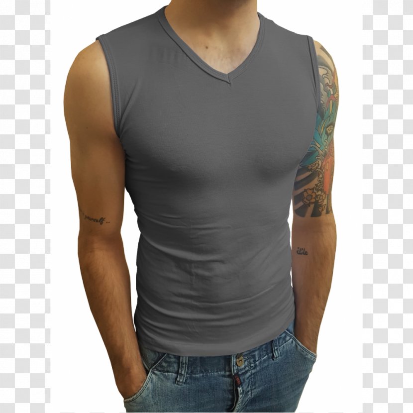 T-shirt Shoulder - Silhouette Transparent PNG