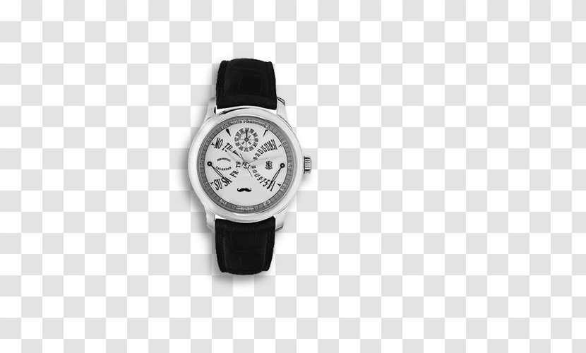 Watch Strap Cartier White - Black And Men Transparent PNG