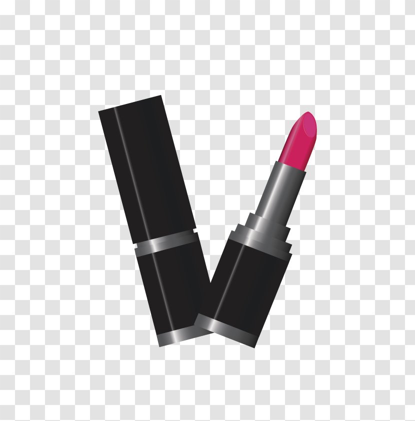 Lipstick Vecteur Cosmetics Red - Gratis - Vector Color Transparent PNG